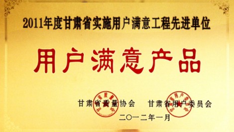 集團(tuán)公司被評為“2011年度甘肅省實(shí)施績效卓越模式先進(jìn)企業(yè)”